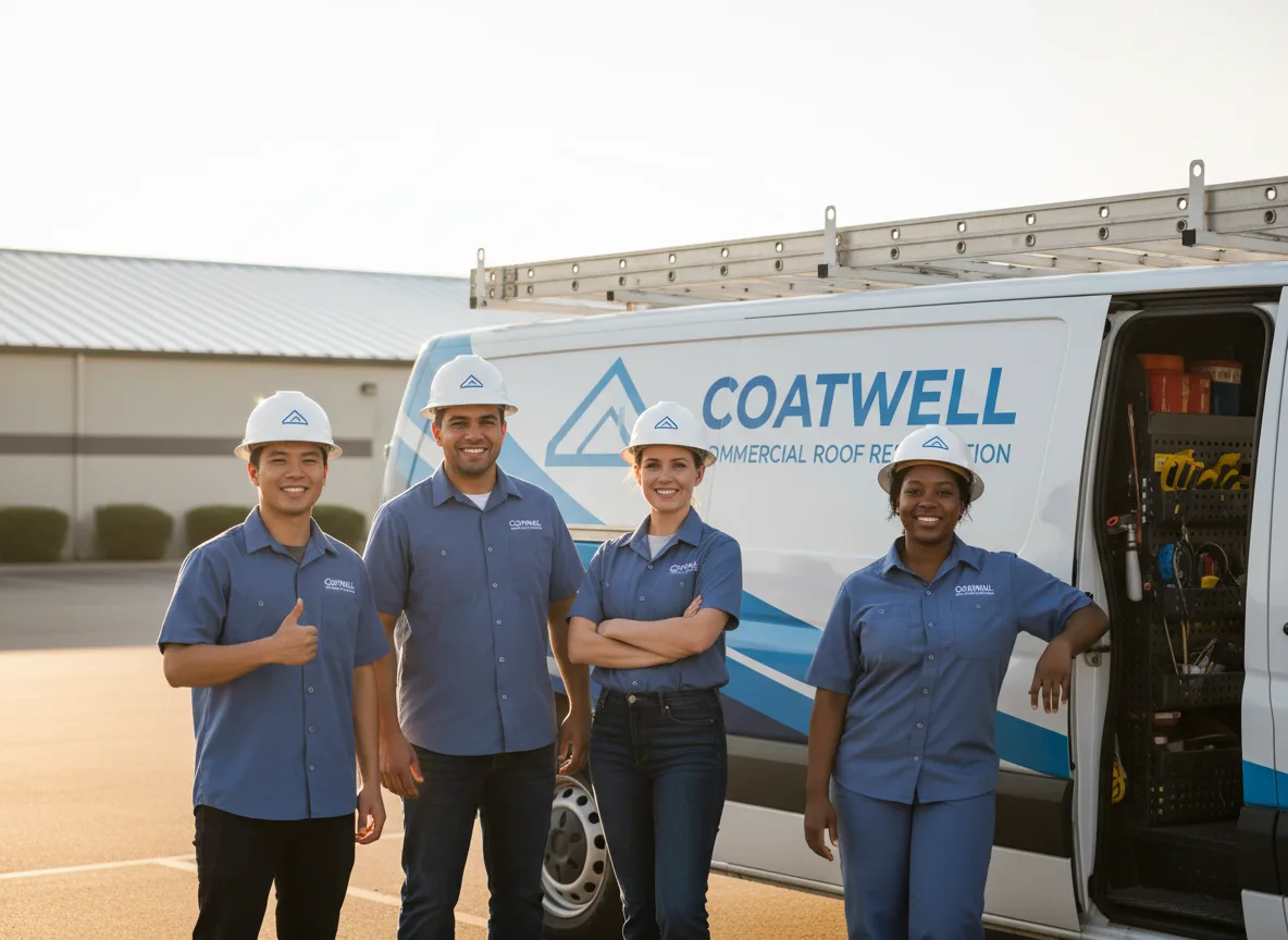 Commercial roof coating company in Marquette, IA